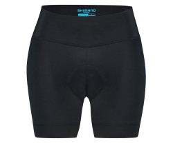 Pyöräilyhousut Shimano Naisten Primo Corto Shorts Musta